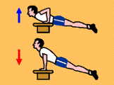 Flexiones de Brazos Inclinadas