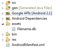 Proyecto Android SQLite